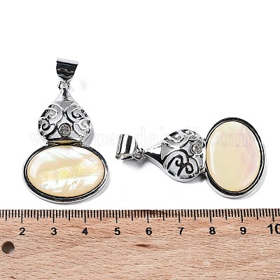 Природные пауа оболочки подвески FIND-A036-01P-02-1