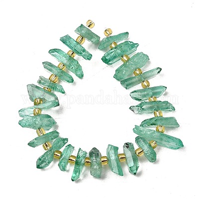 Природных кристаллов кварца бисер нитей G-F800-C19-1