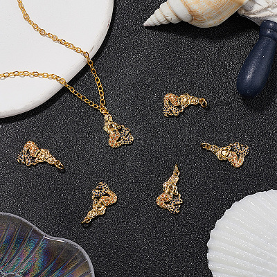 8шт латунные подвески с микропаве и кубическим цирконием KK-BBC0014-40-1