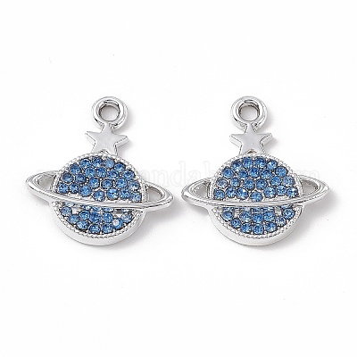 Подвески из сплава и страза ALRI-K049-09A-1