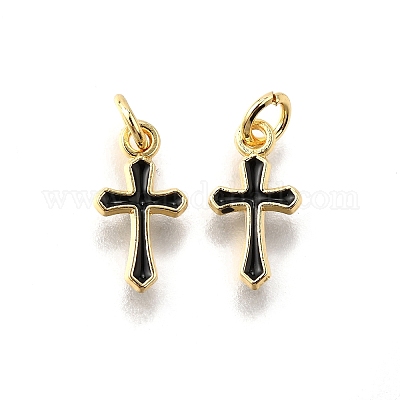 Латунь эмаль подвески KK-C106-04G-1