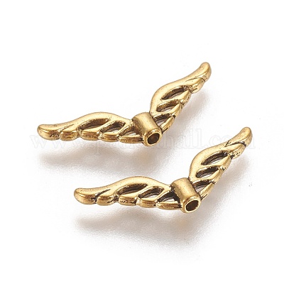 Сплавочные овальные бусины тибетского стиля  GLF10743Y-1