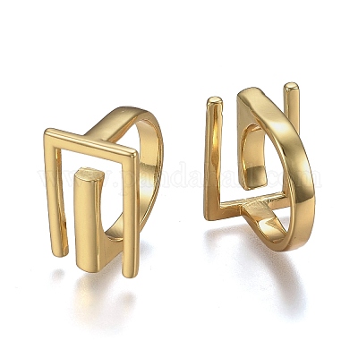 Регулируемые латунные манжеты RJEW-Z001-01G-1