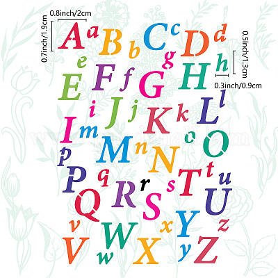 Трафареты для резки металла из нержавеющей стали с буквой a~z DIY-WH0289-130-1