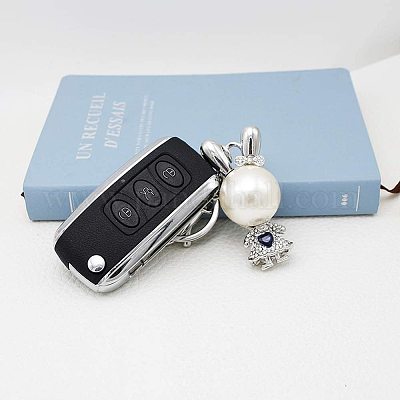 Абс пластмасса имитация жемчужина круглые бусины PH-MACR-F033-8mm-24-1