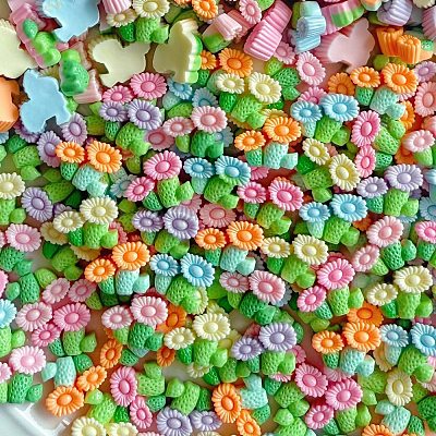 Непрозрачные кабошоны из смолы RESI-I068-01A-02-1