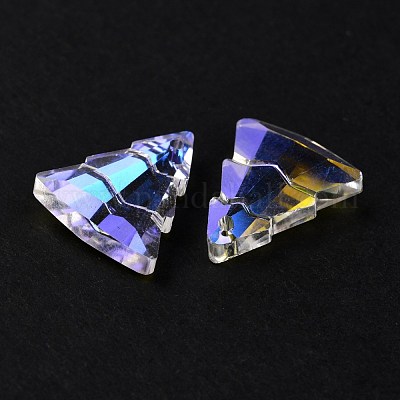 Стеклянные стразы подвески&nbsp;RGLA-O002-A01-001SI-1