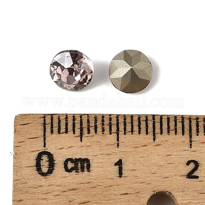 Стеклянные стразы кабошоны GLAA-A018-6mm-001GK-1