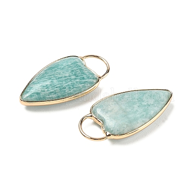 Природные подвески амазонит G-I393-01G-09-1