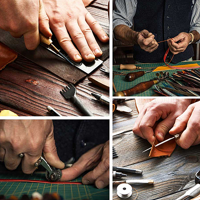 Ленты из искусственной кожи ПВХ длиной 2 м. SRIB-WH0011-125B-03-1