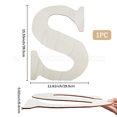 Письмо необработанные листы мдф&nbsp;WOOD-WH20012-008S-1