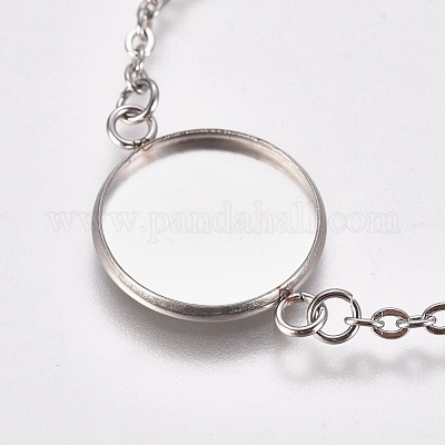 Изготовление браслета из нержавеющей стали 304 STAS-WH0014-23P-1