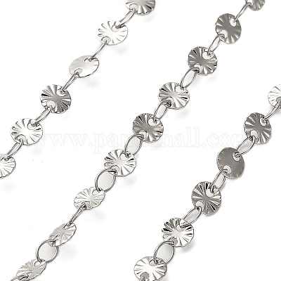 Цепи из нержавеющей стали 304 с цветочным узором CHS-A016-66A-P01-1