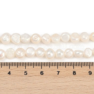 Нити из натурального культивированного пресноводного жемчуга PEAR-P064-19G-04A-1