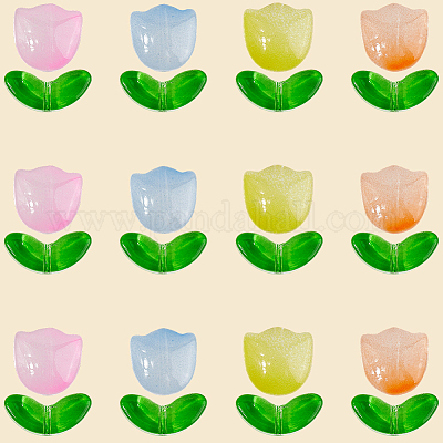 Прозрачные стеклянные бусины&nbsp;GLAA-SP0001-52-1