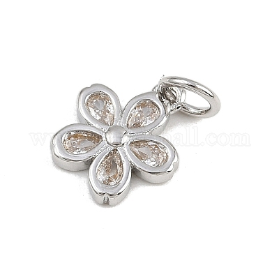 Латунные микро проложить кубического циркония подвески KK-A269-03A-P01-1