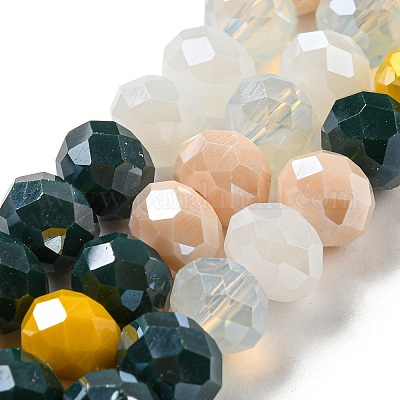 Стеклянные бусины EGLA-A034-M8mm-38-1