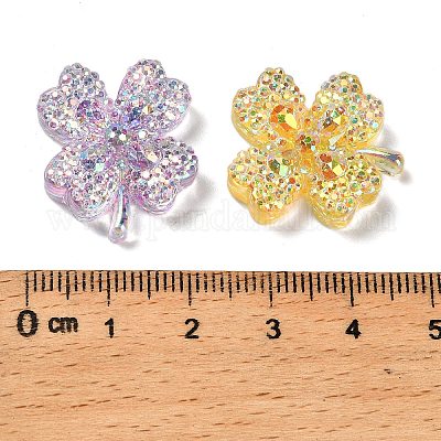 Кабошон из прозрачной смолы CRES-I044-15-1