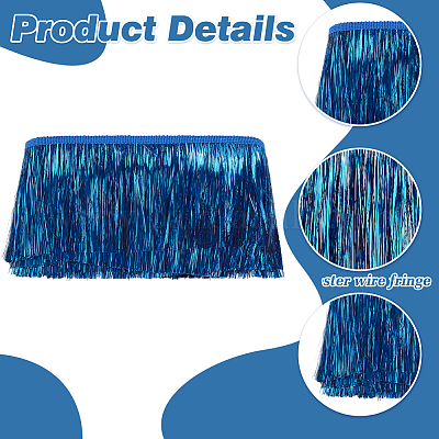 Отделка лентой из полиэстера с кисточкой для домашних животных OCOR-WH0082-230A-1