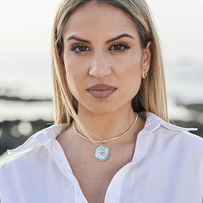 Набор для изготовления кулона своими руками DIY-UN0004-82-1