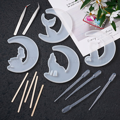 Наборы силиконовых форм для луны своими руками DIY-TA0008-30-1