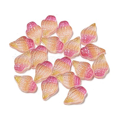 Светящиеся прозрачные кабошоны из смолы RESI-D013-16A-1