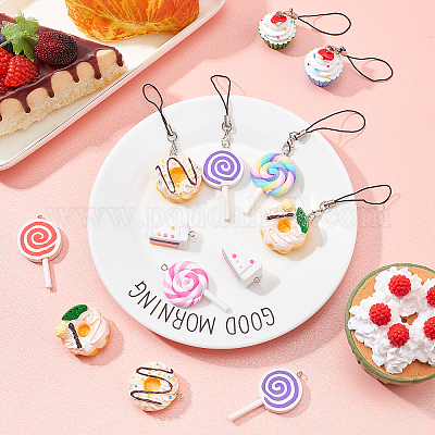 Полимерной глины ручной работы подвески CLAY-SC0001-05-1