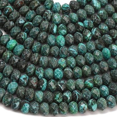 Синтетического малахита бисер нитей&nbsp;G-Z111-A43-1