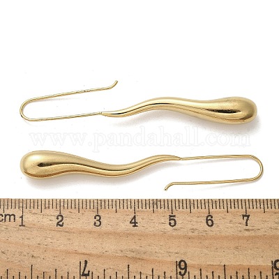 Серьги-подвески из нержавеющей стали 304 EJEW-U048-01G-1