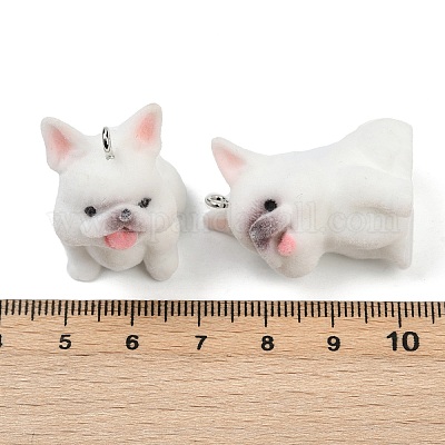 Кулоны из флокированной смолы FIND-A052-07B-1