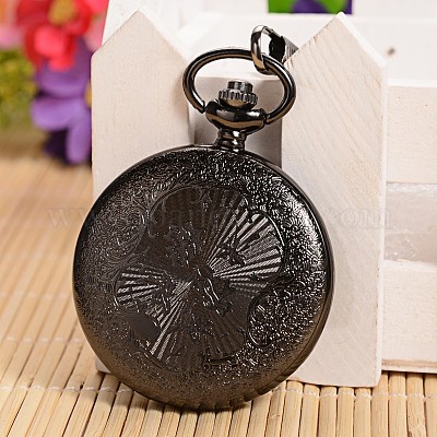 Открываться плоские круглые сплава подвеска карманные часы WACH-L024-16-1