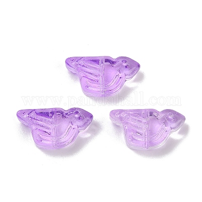 Прозрачные стеклянные бусины DGLA-E004-13M-1