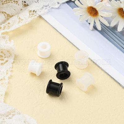 6 шт. 3 цвета шкив силиконовые ушные манометры плоть туннели заглушки FIND-YW0001-18C-1