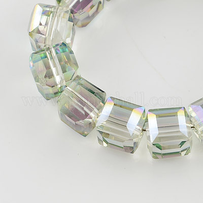 Гальванические стеклянные бусины EGLA-R064-6mm-06-1