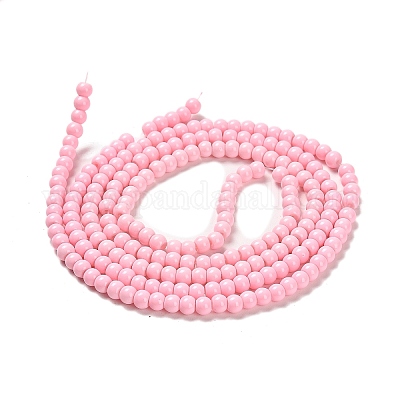 Окрашенные стеклянные бусины &nbsp;DGLA-S071-4mm-37-1