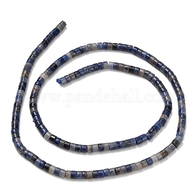 Природный содалит бисер нитей&nbsp;G-P608-A08-01-1