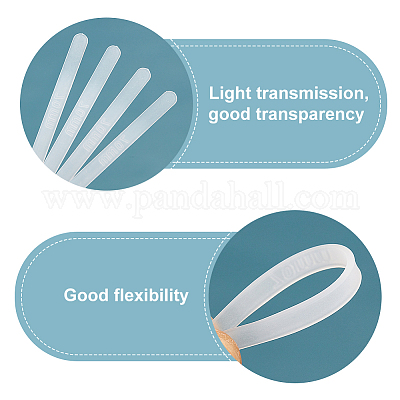 Ahademaker 300 шт. нейлоновые корсетные полоски DIY-GA0003-96-1