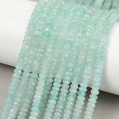 Природных амазонит бисер нитей&nbsp;G-P612-A03-01-1