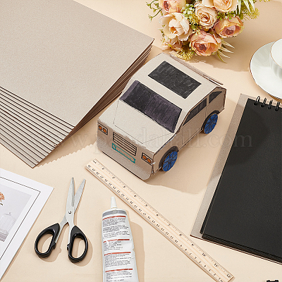 Прямоугольник крафт-бумага ДСП DIY-WH0479-84B-1