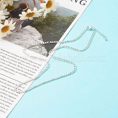 Не тускнеющие ожерелья из нержавеющей стали 304 Figaro NJEW-JN03556-1