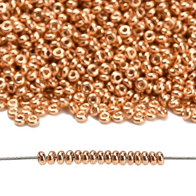 Полукруглые бусины toho 11/0 Y-SEED-DR11-PF551-1