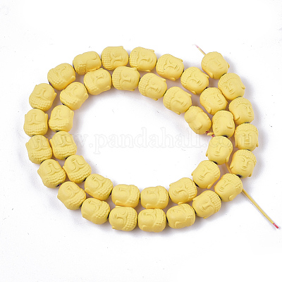 Окрашенного распылением немагнитных синтетических нитей гематита бусы G-T116-28-24-1