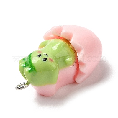 Милые подвески из непрозрачной смолы RESI-L038-08P-03-1