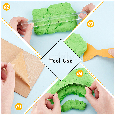 Наборы инструментов для лепки из глины AJEW-GL0004-42-1