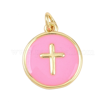 Латунь эмаль подвески KK-L251-02G-E05-1