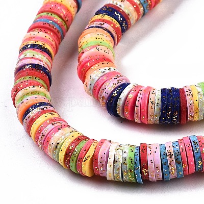 Бусины из полимерной глины ручной работы CLAY-T018-04D-1