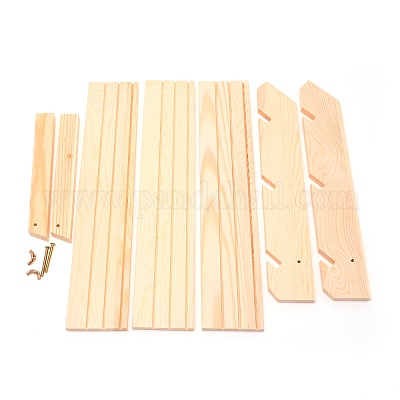 Деревянные витрины для горшечной культуры AJEW-WH0245-42B-1