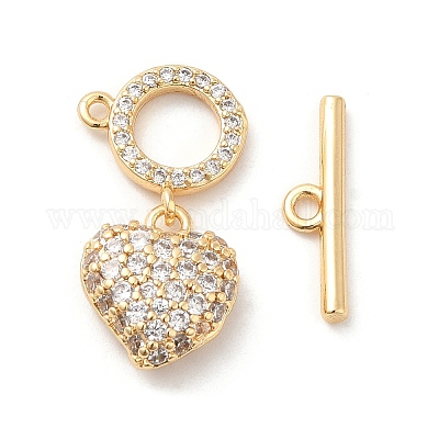 Латунные застежки-молнии из прозрачного кубического циркония KK-F860-59G-1