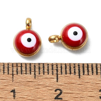 Ионное покрытие (ip) настоящее 18-каратное золотое покрытие 201 подвески из нержавеющей стали STAS-L024-020G-01-1