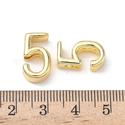 Подвески латунные слайд KK-L253-15G-05-1